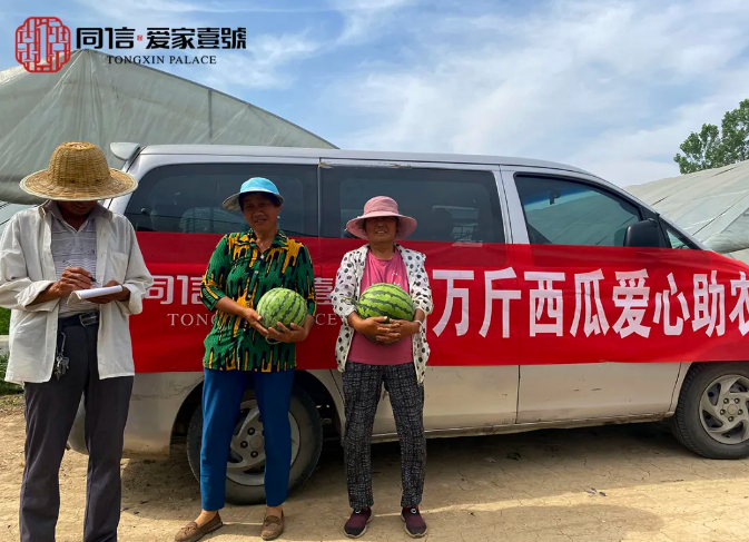 瓜甜心更甜|同信·愛家壹號采購萬斤西瓜愛心助農在行動！